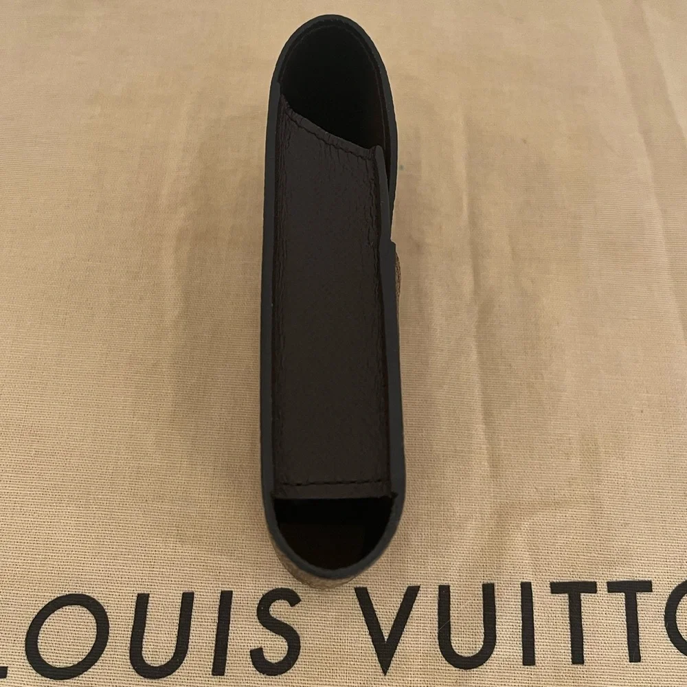 Louis Vuitton Damier Ebene Cigarette Accessory Case Unisex EUC COA Circa 2007